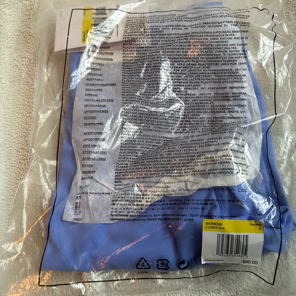 NWT Nike Yoga Luxe 7/8 High waisted Leggings - Picture 4 of 5